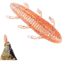 Amazon.co.jp: ソフトワームルアー | 45mm フィッシングワーム